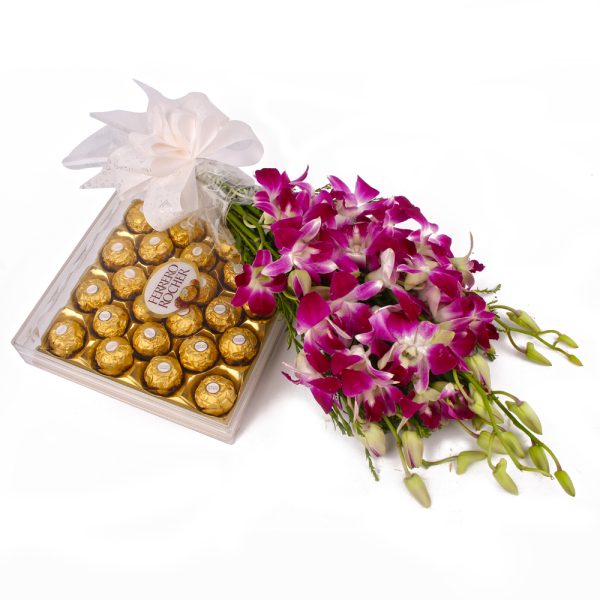 24 Ferraro and orchids