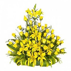 Graceful Flower Basket