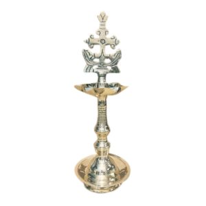 Brass Kerala Holy Cross Lamp