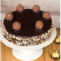 Ferrero rocher cake