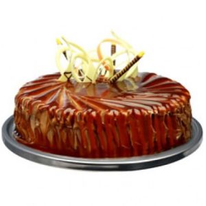 Caramel toffee cake