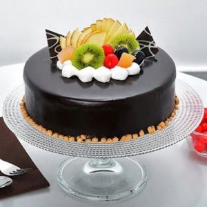 Chocolate Truffle fruit cake